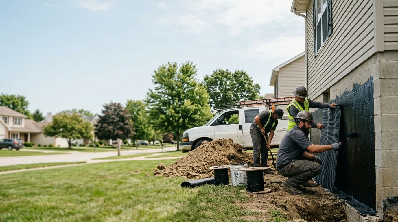 Basement Waterproofing in Hartland, MI near me